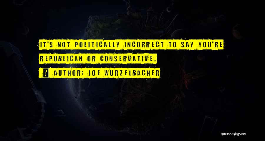 Politically Incorrect Quotes By Joe Wurzelbacher