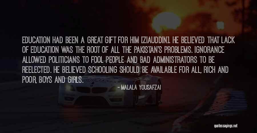 Politicians And Education Quotes By Malala Yousafzai Politicians And Education Quotes By Malala Yousafzai