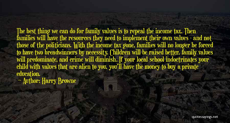 Politicians And Money Quotes By Harry Browne