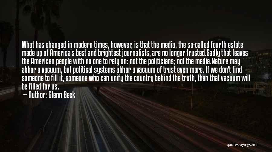 Politicians And Trust Quotes By Glenn Beck