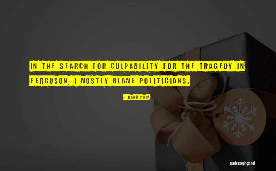 Politicians Tragedy Quotes By Rand Paul Politicians Tragedy Quotes By Rand Paul