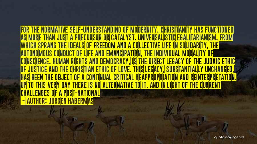 Politics And Christianity Quotes By Jurgen Habermas