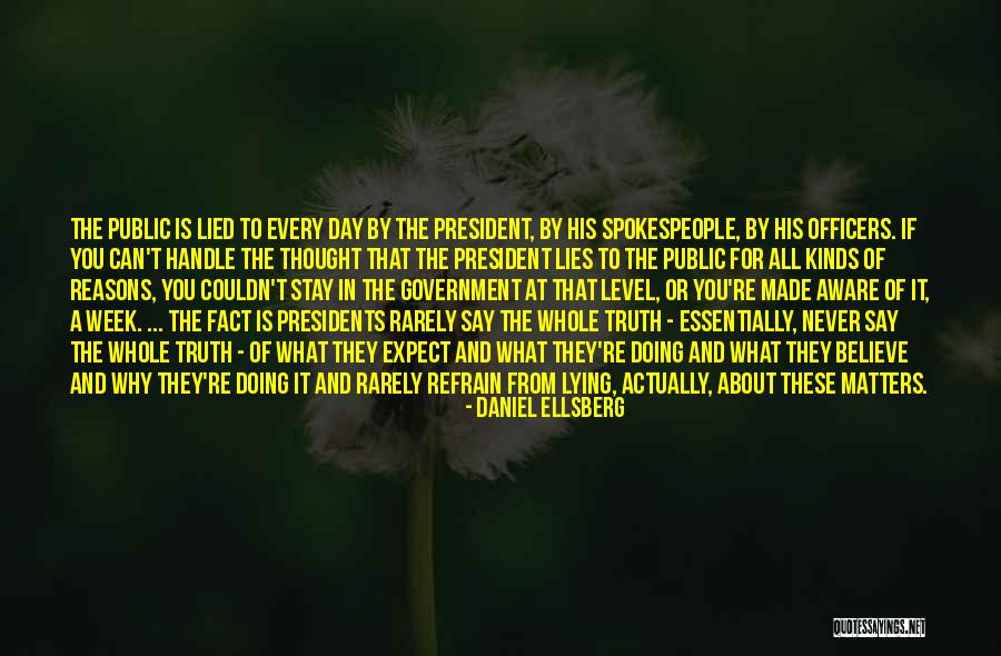Politics And Corruption Quotes By Daniel Ellsberg Politics And Corruption Quotes By Daniel Ellsberg