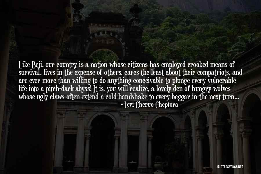 Politics And Corruption Quotes By Levi Cheruo Cheptora