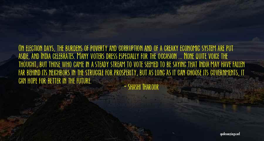 Politics And Corruption Quotes By Shashi Tharoor