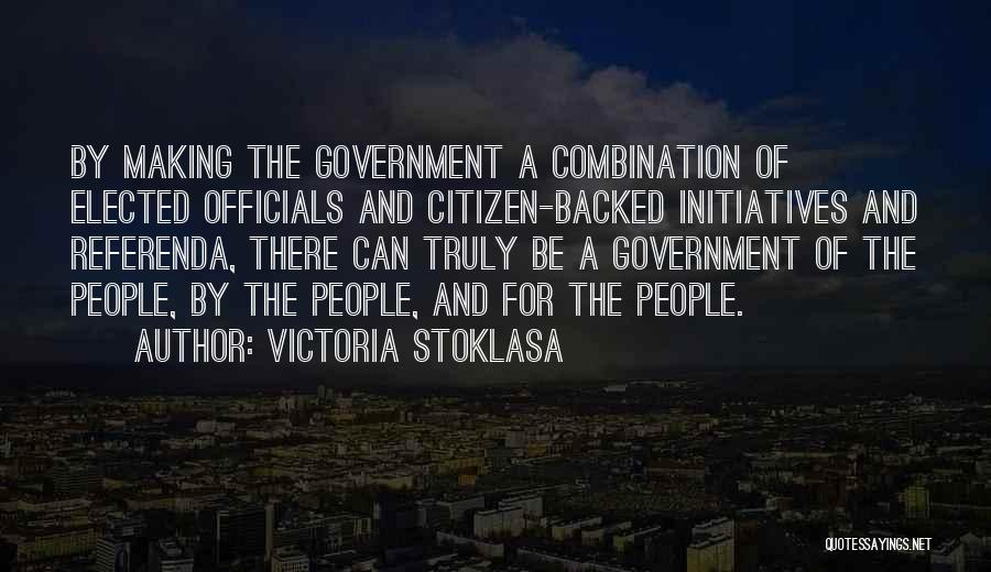 Politics And Corruption Quotes By Victoria Stoklasa
