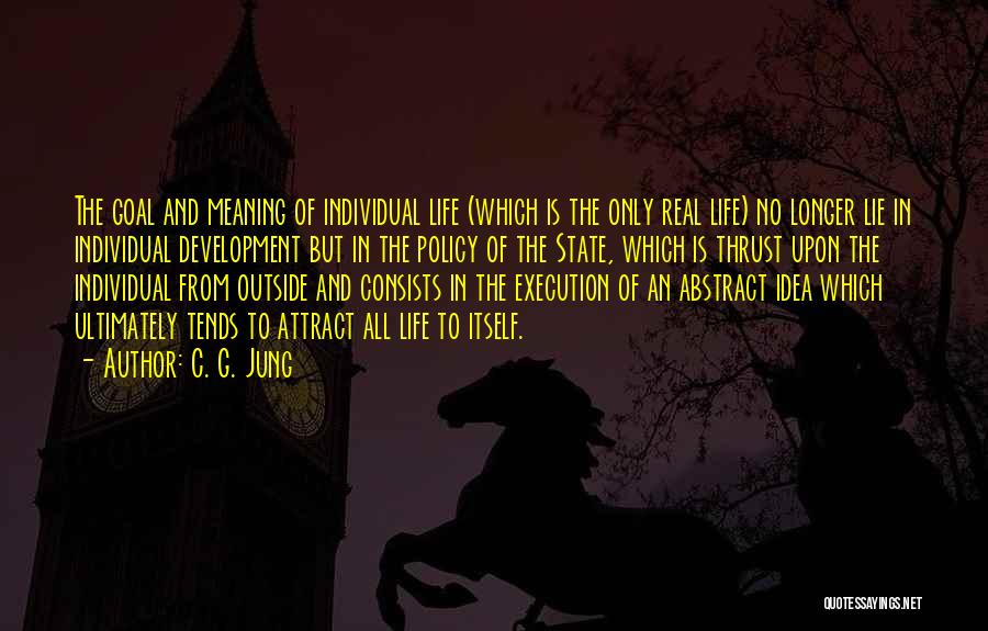 Politics And Development Quotes By C. G. Jung