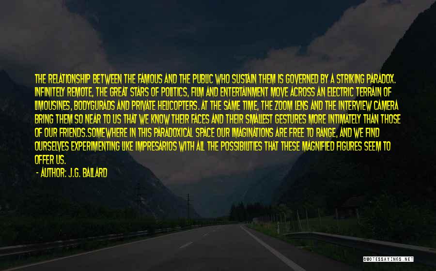Politics And Friends Quotes By J.G. Ballard
