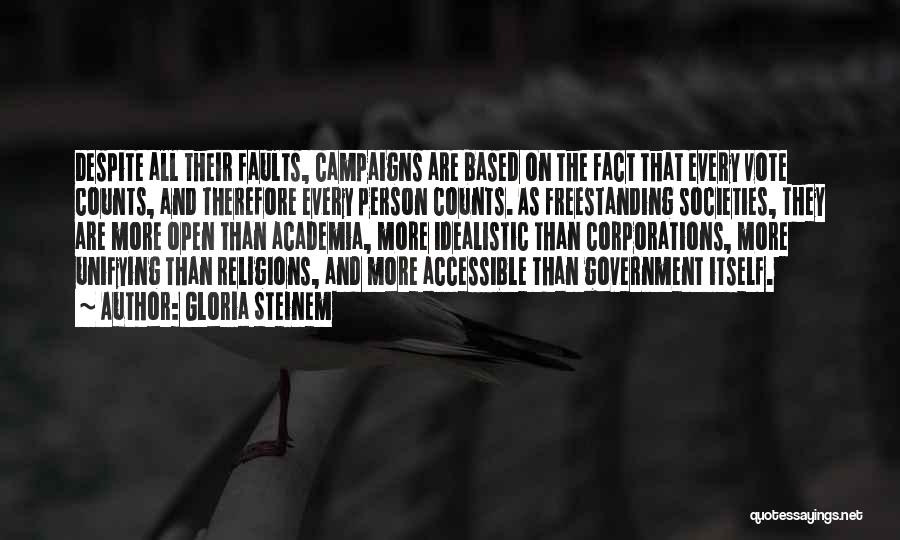 Politics And Government Quotes By Gloria Steinem Politics And Government Quotes By Gloria Steinem