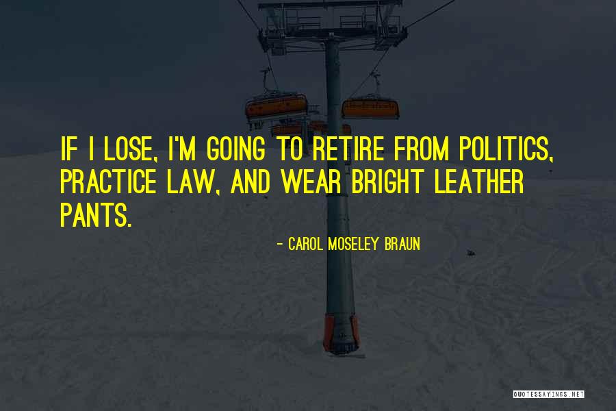 Politics And Law Quotes By Carol Moseley Braun Politics And Law Quotes By Carol Moseley Braun