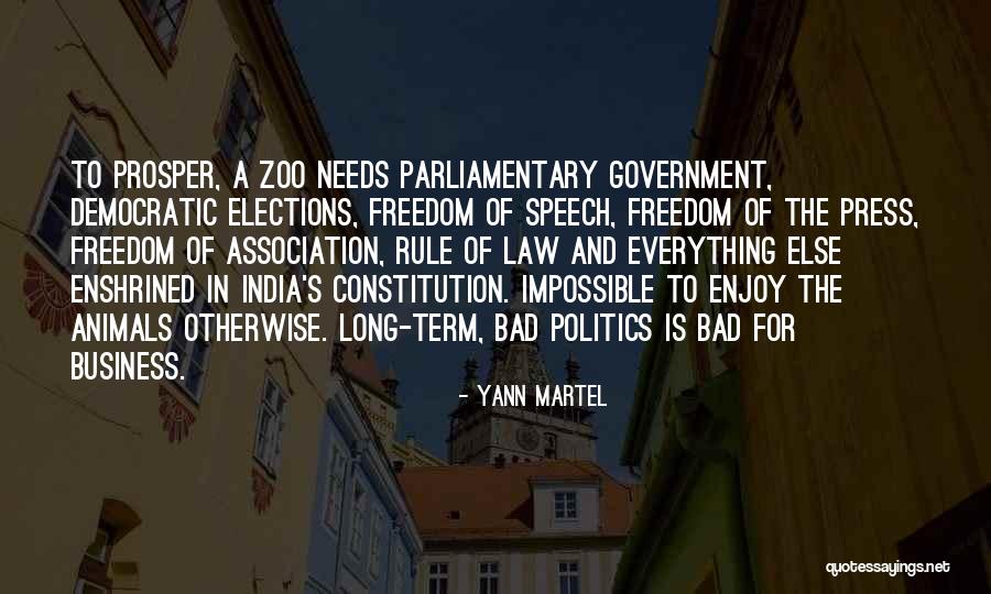 Politics And Law Quotes By Yann Martel Politics And Law Quotes By Yann Martel