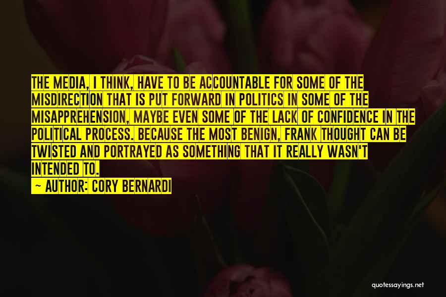 Politics And Media Quotes By Cory Bernardi