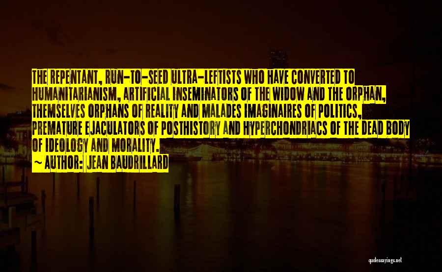 Politics And Morality Quotes By Jean Baudrillard