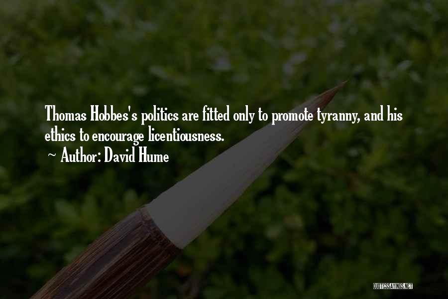Politics And Quotes By David Hume