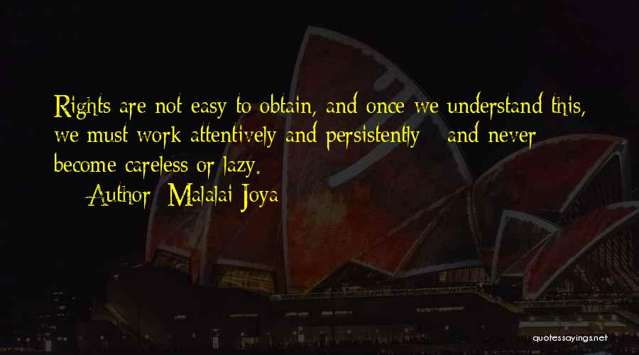 Politics And Quotes By Malalai Joya