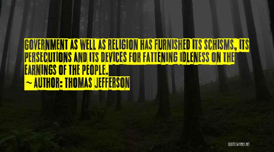 Politics And Religion Quotes By Thomas Jefferson