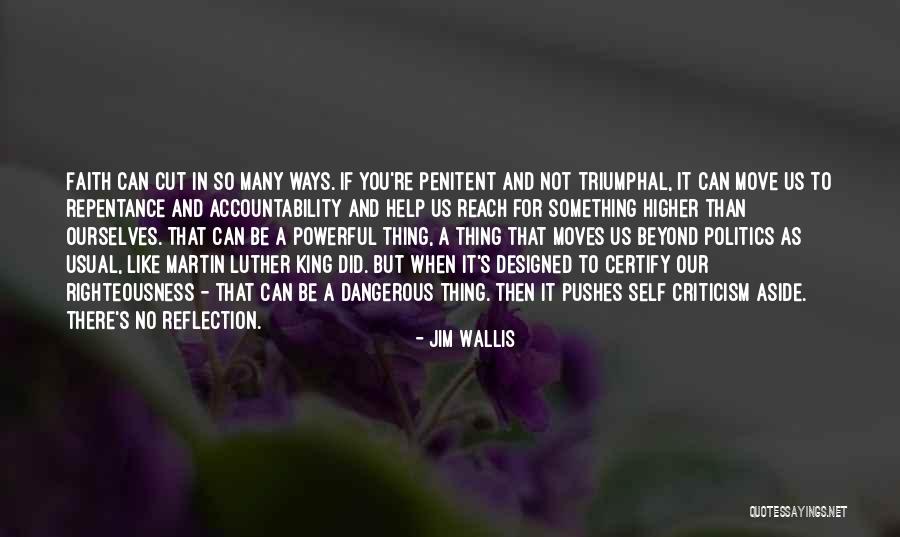 Politics As Usual Quotes By Jim Wallis