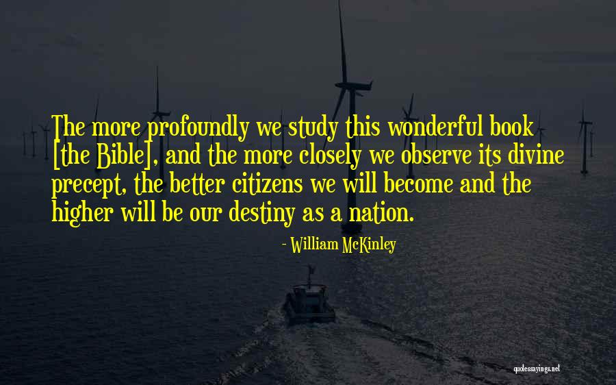 Politics In The Bible Quotes By William McKinley Politics In The Bible Quotes By William McKinley