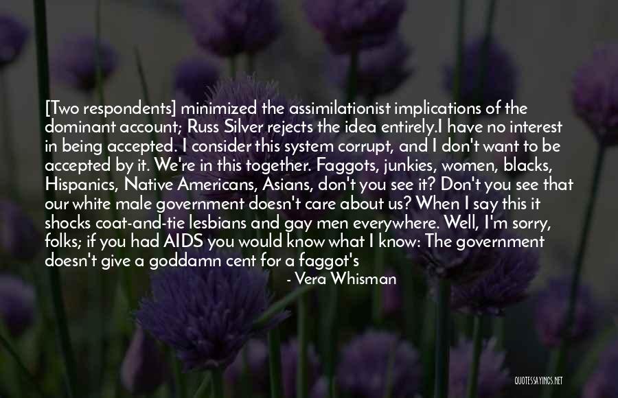 Politics In The Us Quotes By Vera Whisman Politics In The Us Quotes By Vera Whisman