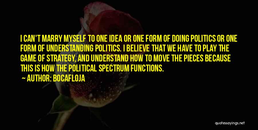 Politics Is Not A Game Quotes By Bocafloja