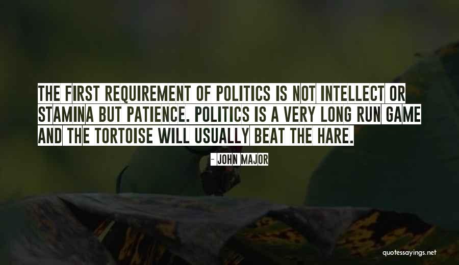 Politics Is Not A Game Quotes By John Major