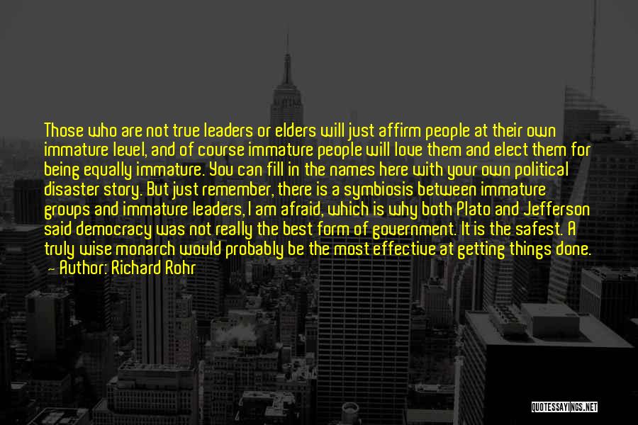 Politics Plato Quotes By Richard Rohr