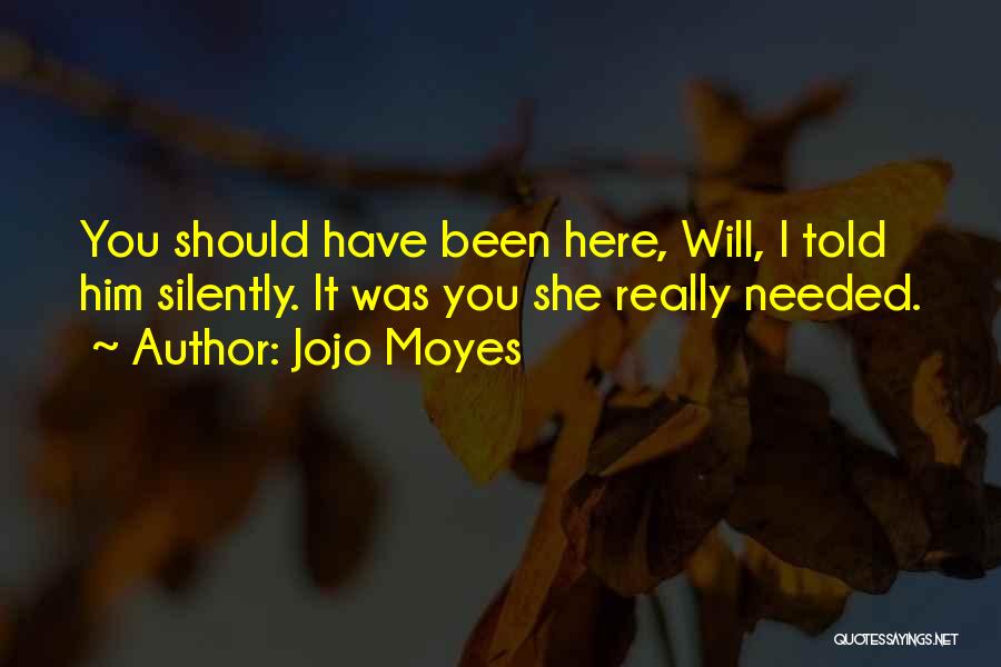 Politique Monetaire Quotes By Jojo Moyes