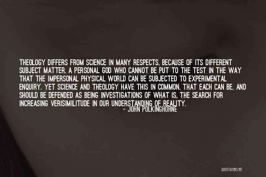 Polkinghorne Quotes By John Polkinghorne Polkinghorne Quotes By John Polkinghorne