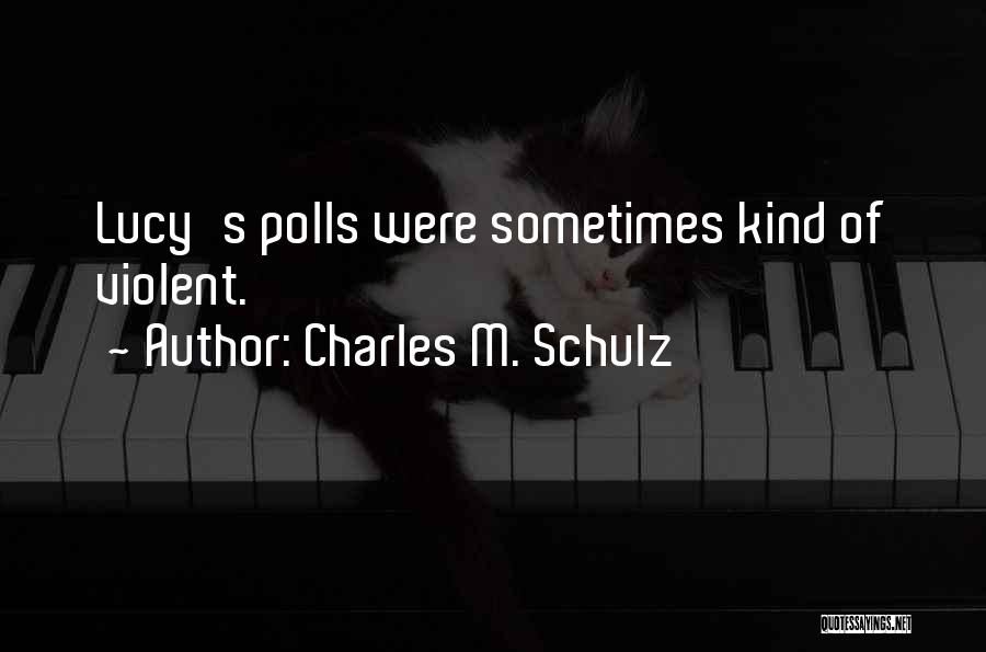 Polling Quotes By Charles M. Schulz