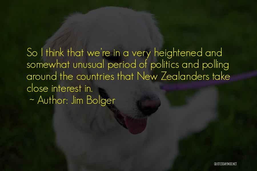 Polling Quotes By Jim Bolger