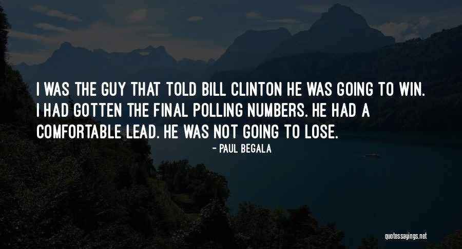 Polling Quotes By Paul Begala