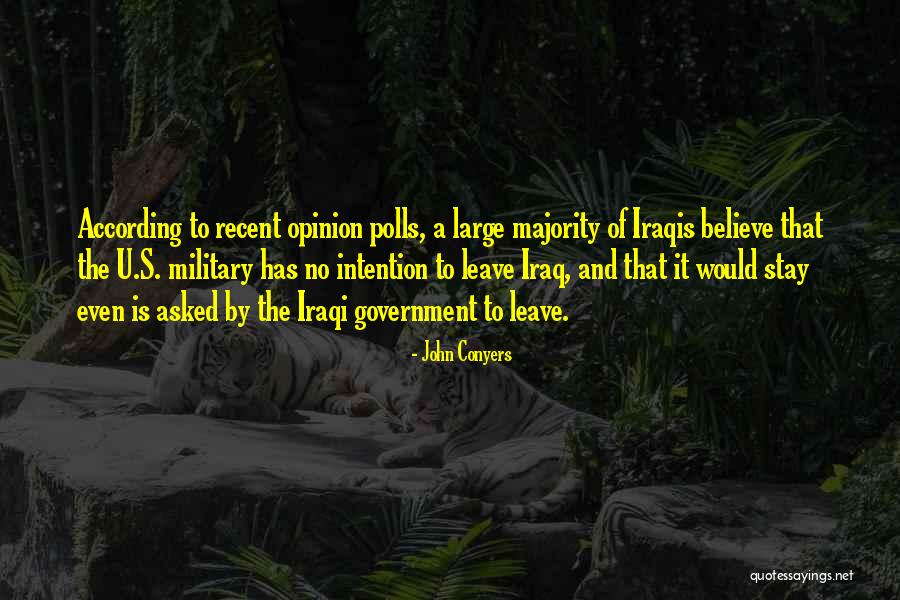 Polls Quotes By John Conyers Polls Quotes By John Conyers