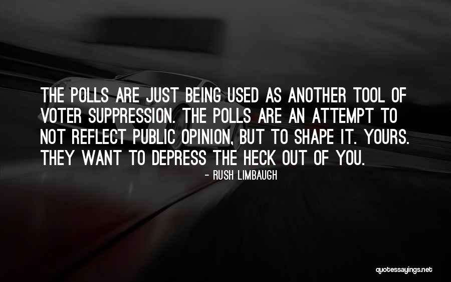 Polls Quotes By Rush Limbaugh Polls Quotes By Rush Limbaugh