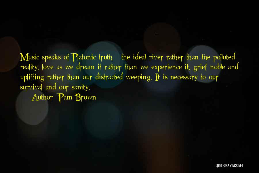 Polluted River Quotes By Pam Brown