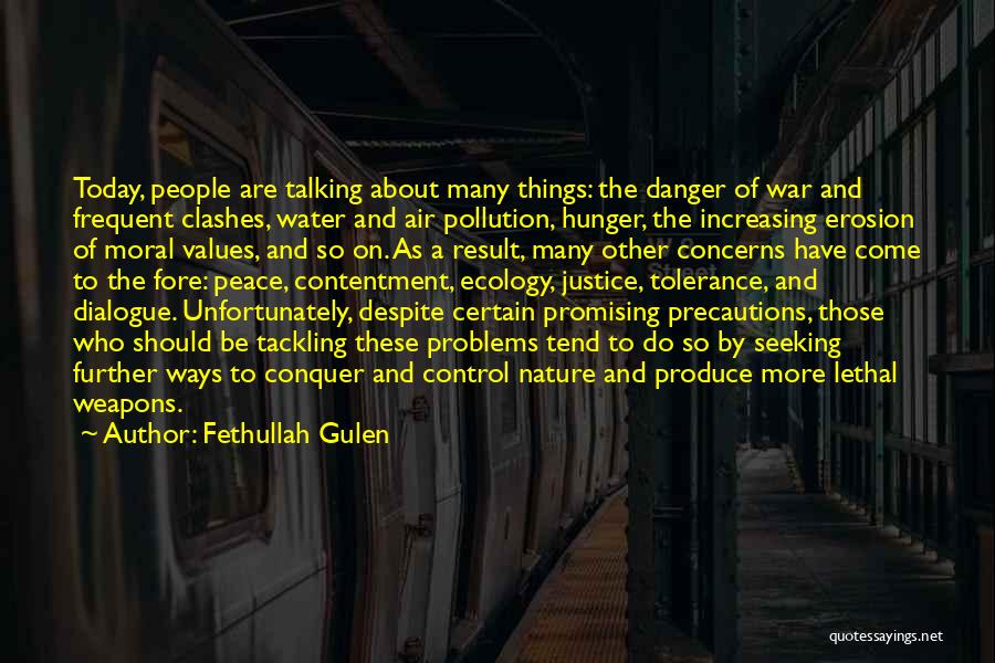 Pollution And Nature Quotes By Fethullah Gulen