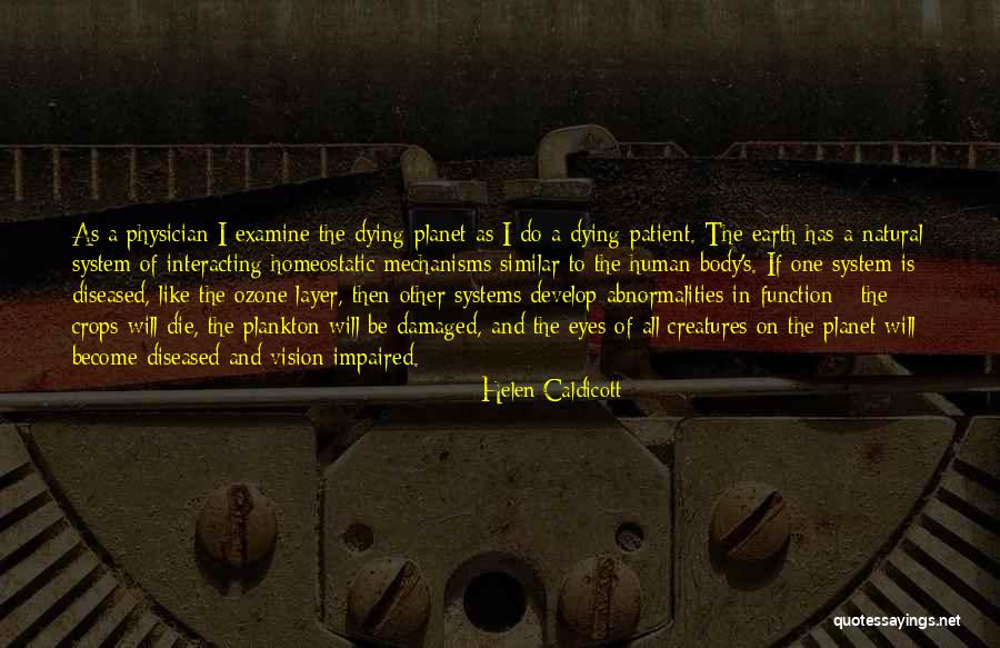 Pollution In Urdu Quotes By Helen Caldicott