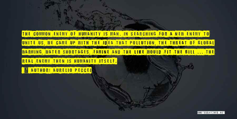 Pollution Of Water Quotes By Aurelio Peccei