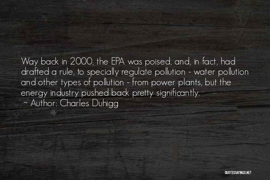 Pollution Of Water Quotes By Charles Duhigg