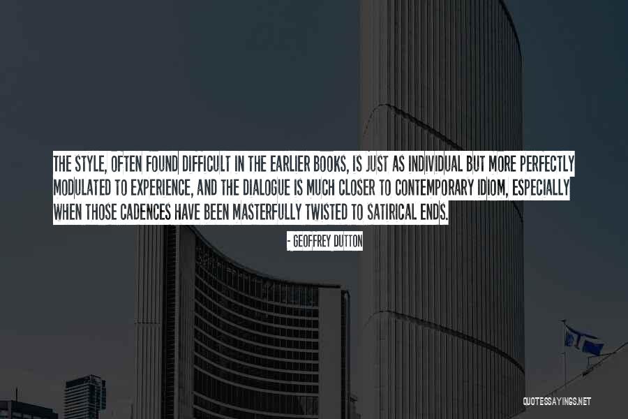 Polychronis Dallas Quotes By Geoffrey Dutton Polychronis Dallas Quotes By Geoffrey Dutton