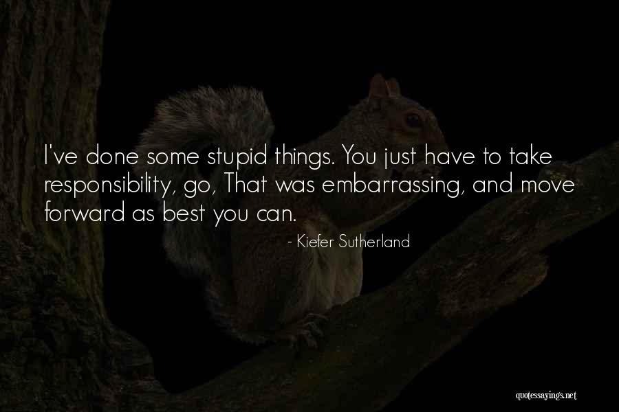 Polygonal Rifling Quotes By Kiefer Sutherland Polygonal Rifling Quotes By Kiefer Sutherland
