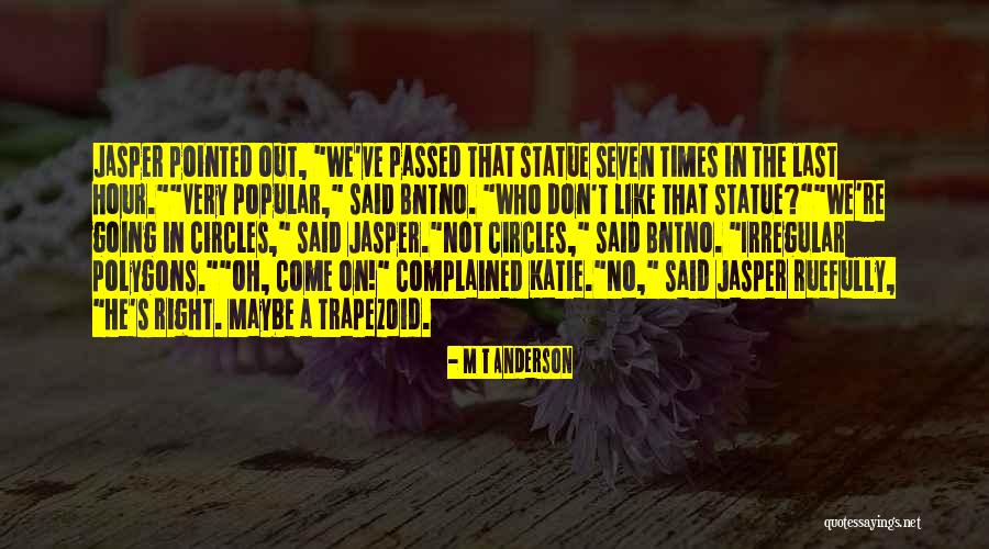 Polygons And Polygons Quotes By M T Anderson Polygons And Polygons Quotes By M T Anderson