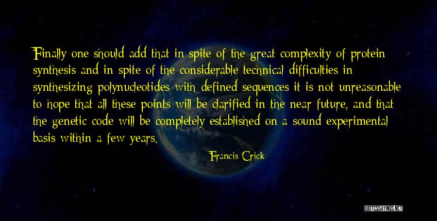 Polynucleotides And Dna Quotes By Francis Crick Polynucleotides And Dna Quotes By Francis Crick