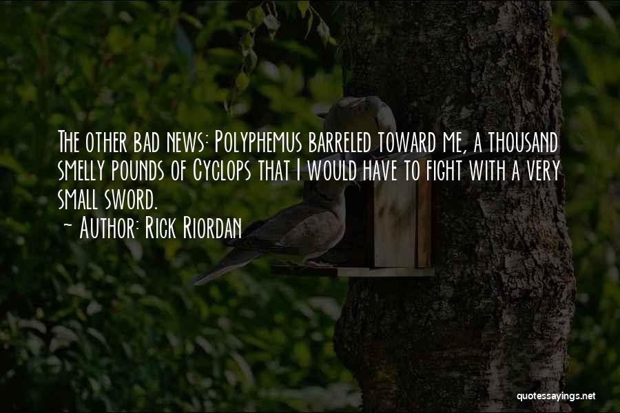 Polyphemus Quotes By Rick Riordan
