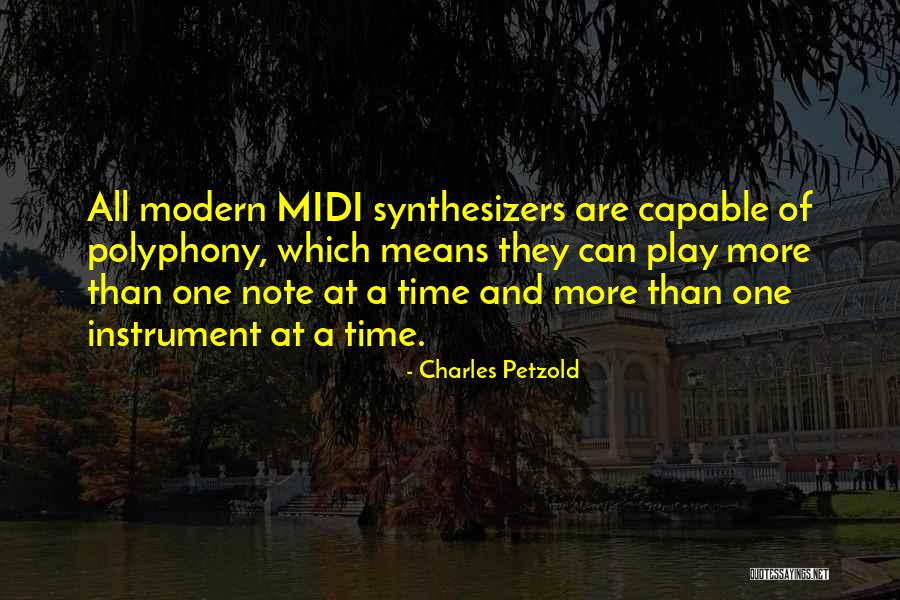 Polyphony Quotes By Charles Petzold