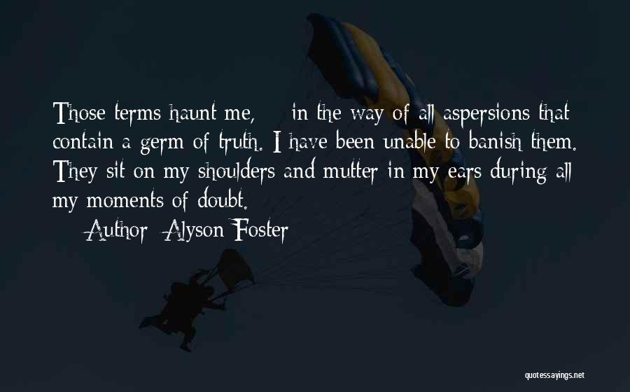 Pomeranz Law Quotes By Alyson Foster