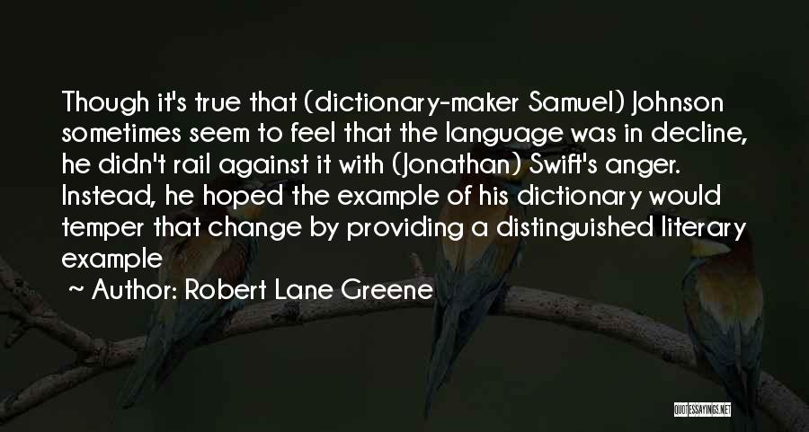 Pomerleau Obituary Quotes By Robert Lane Greene