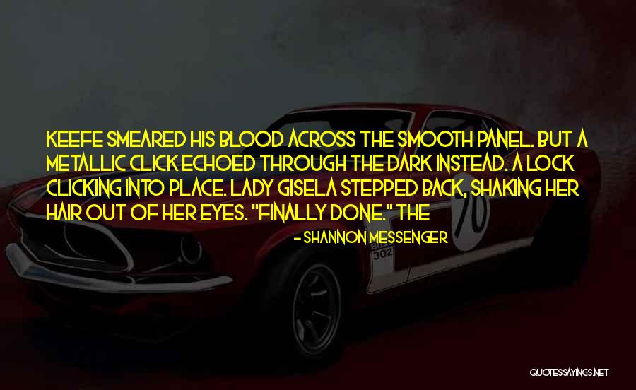 Pomerol Chateau Quotes By Shannon Messenger