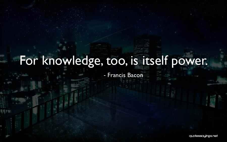 Pommy Country Quotes By Francis Bacon Pommy Country Quotes By Francis Bacon