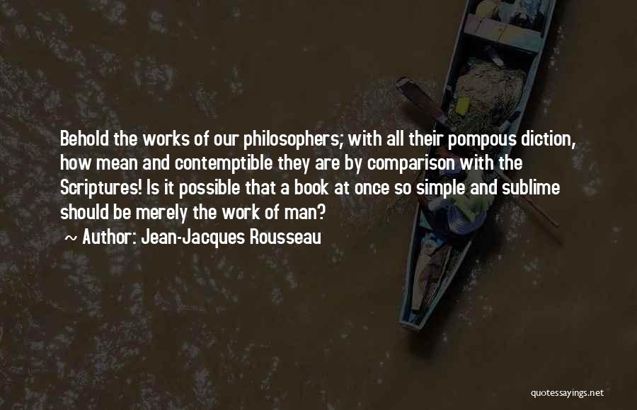 Pompous Man Quotes By Jean-Jacques Rousseau