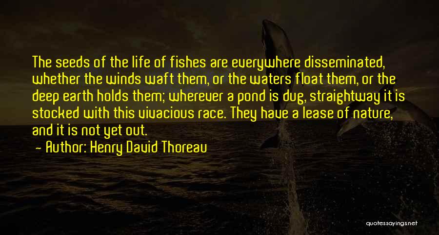 Pond Life Quotes By Henry David Thoreau